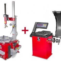 Pack démonte-pneu et équilibreuse de roues BT200M+BB200 MW-Tools BT200M SET2