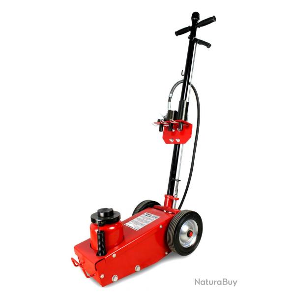 Cric rouleur camion poids lourd hydro-pneumatique 35T MW Tools CAT835
