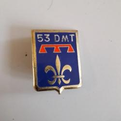 INSIGNE PUCELLE  53° DMT - Division militaire territoriale