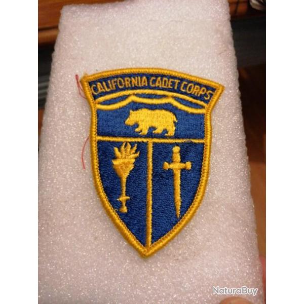 Patch arme us CALIFORNIA CADET CORPS ORIGINAL