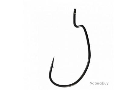 Hameçon texan scratch tackle worm wide gap hook par 10 H1 - Hameçons  Carnassiers (7437236)
