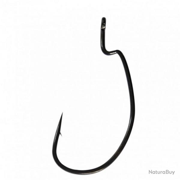 Hameon texan scratch tackle worm wide gap hook par 10 H1