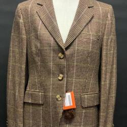 Dalmata Veste de chasse 100% laine 3 boutons femme (NEUF) *Prix étiqueté: 459*