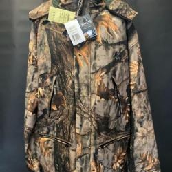 SOMLYS Softshell 442 camo camouflage manteau de chasse homme Taille 3XL (NEUF) *Prix étiqueté: 149*