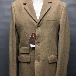 CLUB INTERCHASSE Veste après chasse tweed homme bronze Taille 50 (NEUF) *Prix étiqueté: 239€*