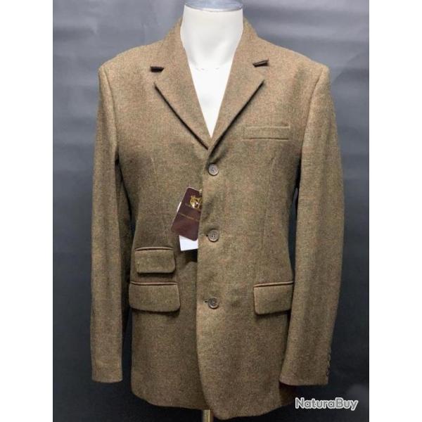 CLUB INTERCHASSE Veste aprs chasse tweed homme bronze Taille 50 (NEUF) *Prix tiquet: 239*