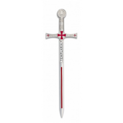 Épée miniature Templière TOLE10 lame 11.90 cm  09351071