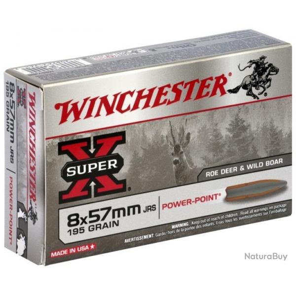 Winchester Power Point 8x57JRS 195gr 12.6g par 20