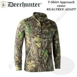 DEERHUNTER T shirt longues manches Approach camo Realtree Adapt 8854