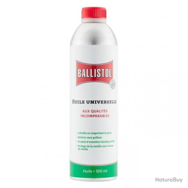 Bouteille d'huile Ballistol Universelle - 500 ml - 500 ml