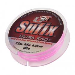 Nylon sufix ultra knot 150m pink/white Ø 14/100