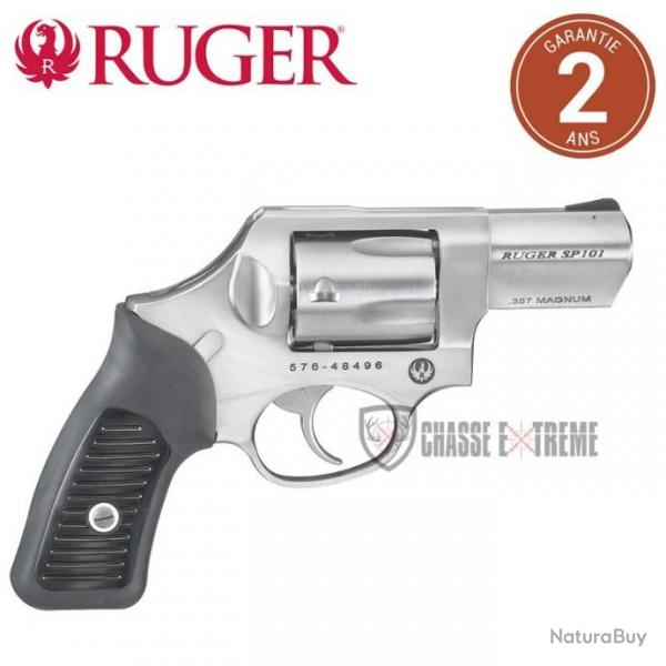 Revolver RUGER SP101 Stainless Hammerless 2,25" cal 357 Mag