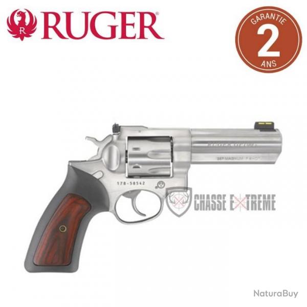 Revolver RUGER GP100 Stainless Hausse Rglable 4.2" cal 357 Mag