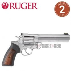 Revolver RUGER GP100 Stainless Hausse Réglable calibre 357 Mag  6"