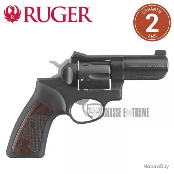Revolver RUGER GP100 WILEY CLAPP Edition Noir 3" cal 357 Mag