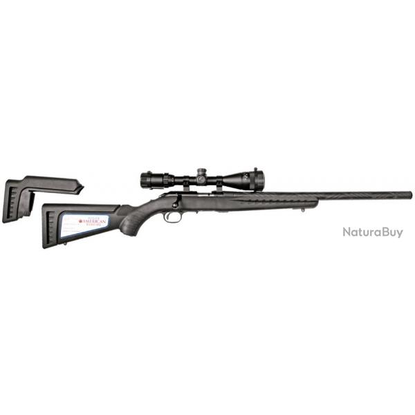 Carabine RUGER American Rimfire Custom Silence Carbone 56cm Cal 22 Lr