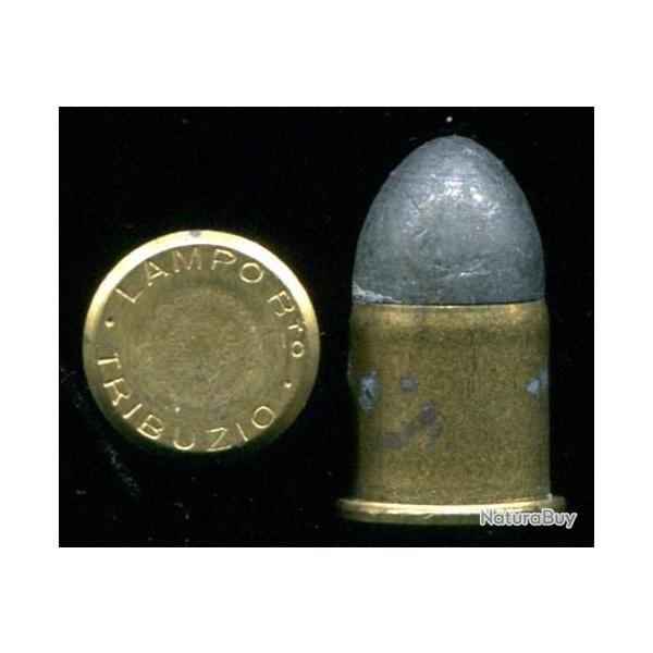 8 mm Lampo - pour l'antique pistolet brevet Tribuzio - voir photos