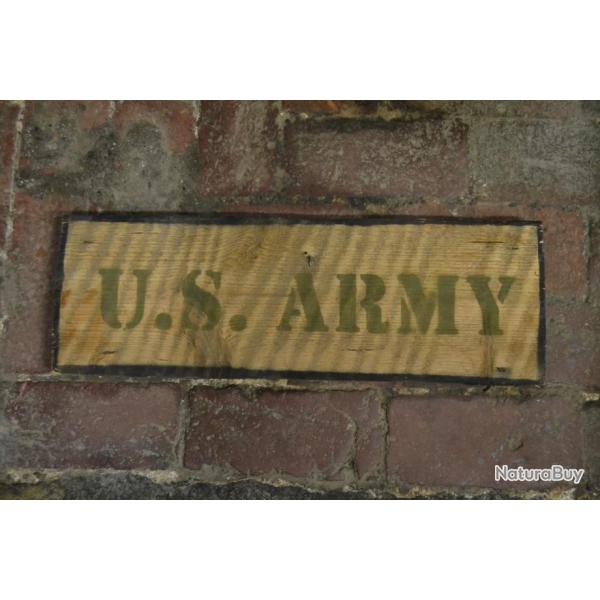 Copie panneau US ARMY  libration USA WW2