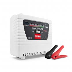 Petit chargeur 12/24V 9/6A pour batteries au plomb Telwin TOURING 18