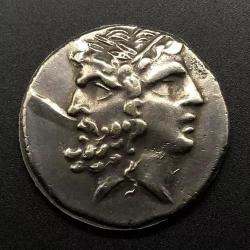 Pièce monnaie GRECQUE - "ZEUS-HERA" bombée vente légale (magnifique et rare)