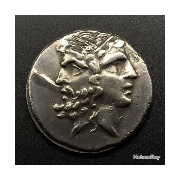 Pice monnaie GRECQUE - "ZEUS-HERA" bombe vente lgale (magnifique et rare)