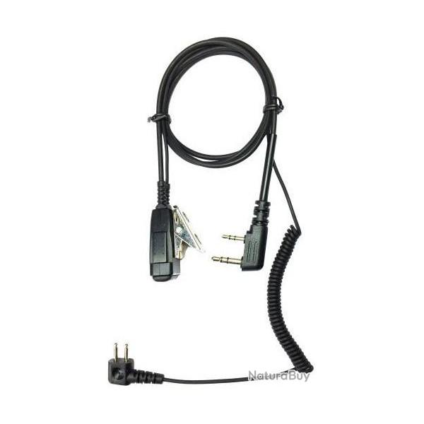 CBLE MICRO DE PELTOR SPORTAC  MIDLAND CT & G10