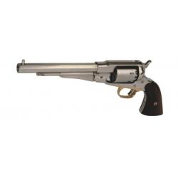Revolver Pietta 1858 Remington cal.44 canon octogonal 8" inox SA 6CPS