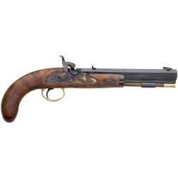 Pistolet Investarm Hawken 410 à percussion cal.45 canon octogonal 8" acier bronzé SA 1cp