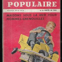 mécanique populaire 1963 scoot car, installation arroseur automatique , l'alpinisme en famille