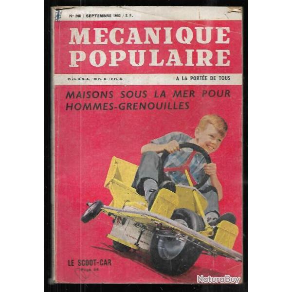 mcanique populaire 1963 scoot car, installation arroseur automatique , l'alpinisme en famille