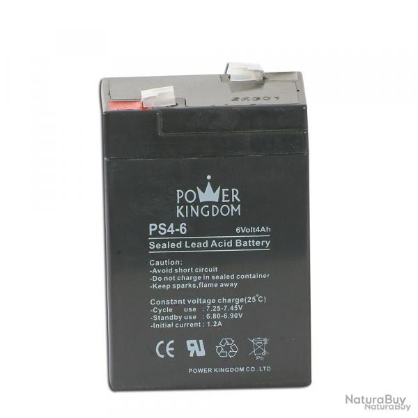 Batterie 6 volts / 4 Ah