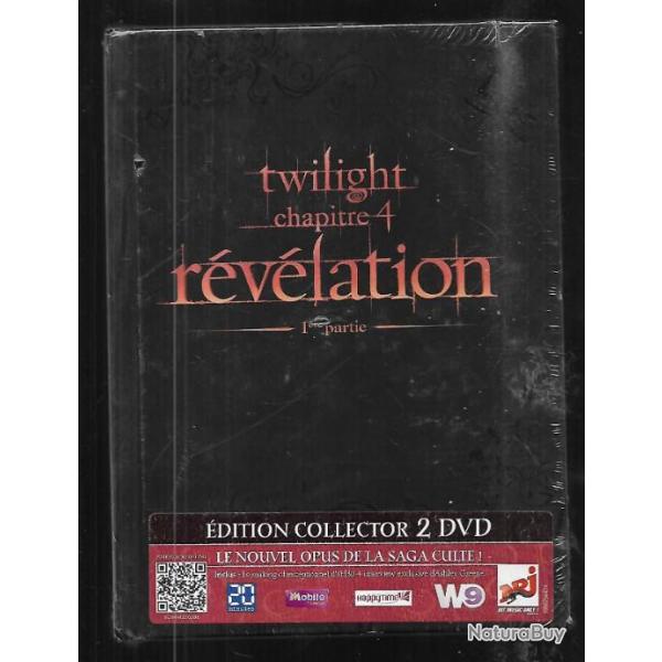 twilight chapitre 4 rvlation 1re partie , neuf sous blister collector 2 dvd