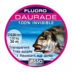 Fluorocarbone asso "fluoro daurade royale" - bobine de 30 m diam. 18/100