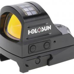 Viseur Holosun reflex sight 407C noir point rouge 2 moa 1x
