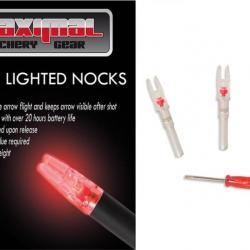 ENCOCHES LUMINEUSES MAXIMAL ROUGES - ID6.2mm - par 3