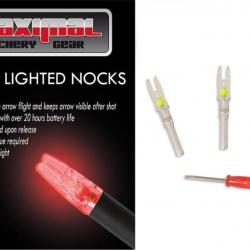 ENCOCHES LUMINEUSES MAXIMAL VERTES - ID6.2mm - par 3
