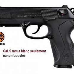 Pistolet militaire de defense  Mod. P4  Bronze Cal. 9mm