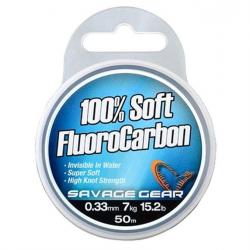 FIL FLUOROCARBON SOFT SAVAGEAR NPC 0.33mm 50m