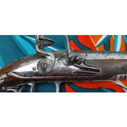 Pistolet à silex de Jerome Larcher de Nantes début XIXe (payement en (3X possible)