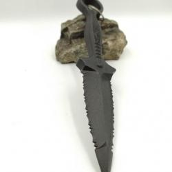 Couteau Cold Steel  Dague à anneau FGX Construction Griv-Ex noire CS92FR071N