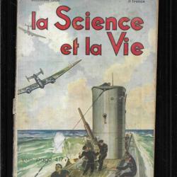 la science et la vie 1939 n259, 263, 267, 270, l'artillerie allemande, armée de l'air moderne, cyclo