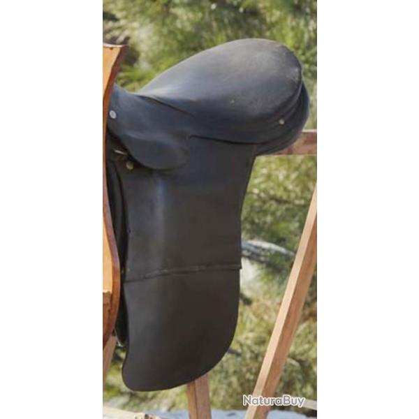 Jolie selle ancienne en cuir juste pour la dcoration