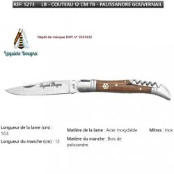 Couteau N°5273 TB Palissandre Gouvernail Laguiole BOUGNA