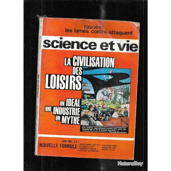 Science et vie 1964, n 557, 558, 560, 561, dtergents , dcollage vertical, nuclaire , cargos ari