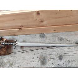 Épée  , épées de décoration avec présentoir en bois 84 cm ep4071