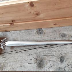 Épée  , épées de décoration avec présentoir en bois 84 cm ep8071