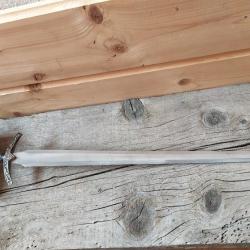 Épée  , épées de décoration avec présentoir en bois 84 cm ep12071