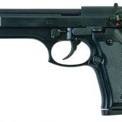 Pistolet BERETTA  Bronze à blanc  Mod 92  Cal. 9mm PAK
