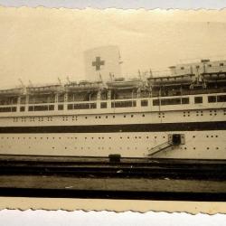 PHOTO ALLEMAND du PAQUEBOT « WILHELM GUSTLOFF » de la SECONDE GUERRE.  /4823