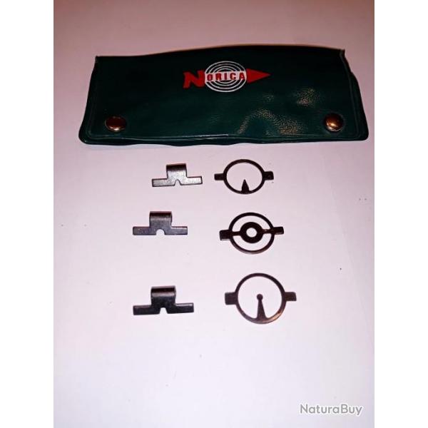 Kit Norica vise + hausse 6 pices